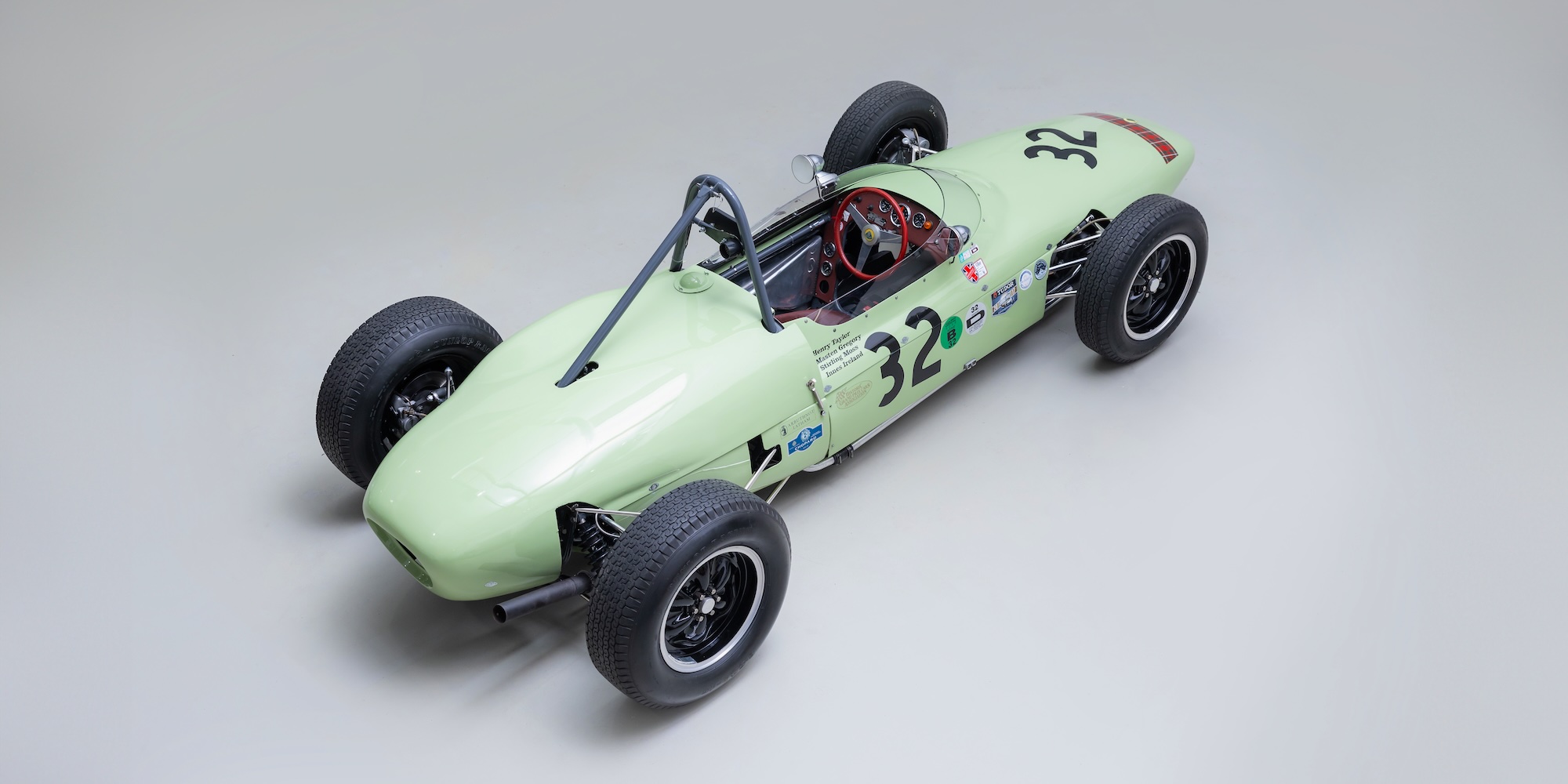 The Ex – Sir Stirling Moss Grand Prix Winning, Innes Ireland, Henry Taylor,  Masten Gregory, Cliff Allison, U.D.T Laystall,  1961 Lotus – Climax 18/21 Formula 1
