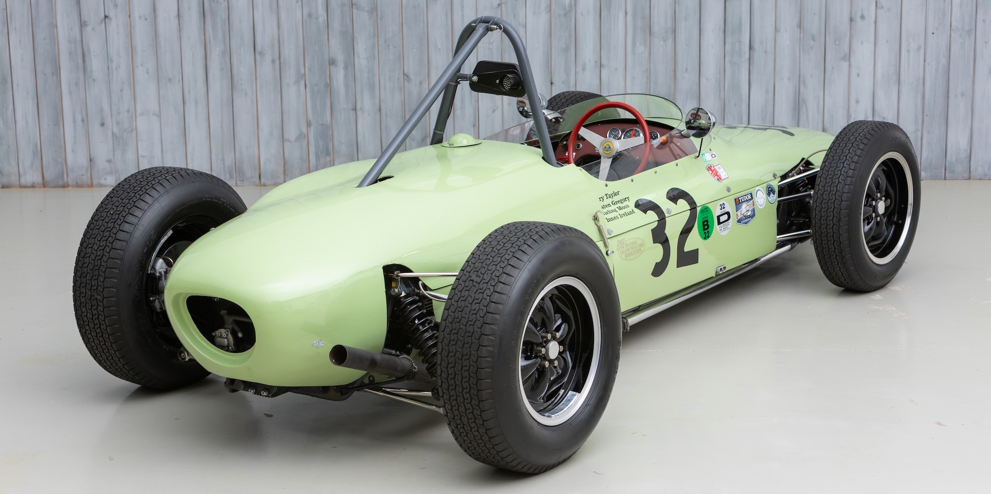 The Ex – Sir Stirling Moss Grand Prix Winning, Innes Ireland, Henry Taylor,  Masten Gregory, Cliff Allison, U.D.T Laystall,  1961 Lotus – Climax 18/21 Formula 1